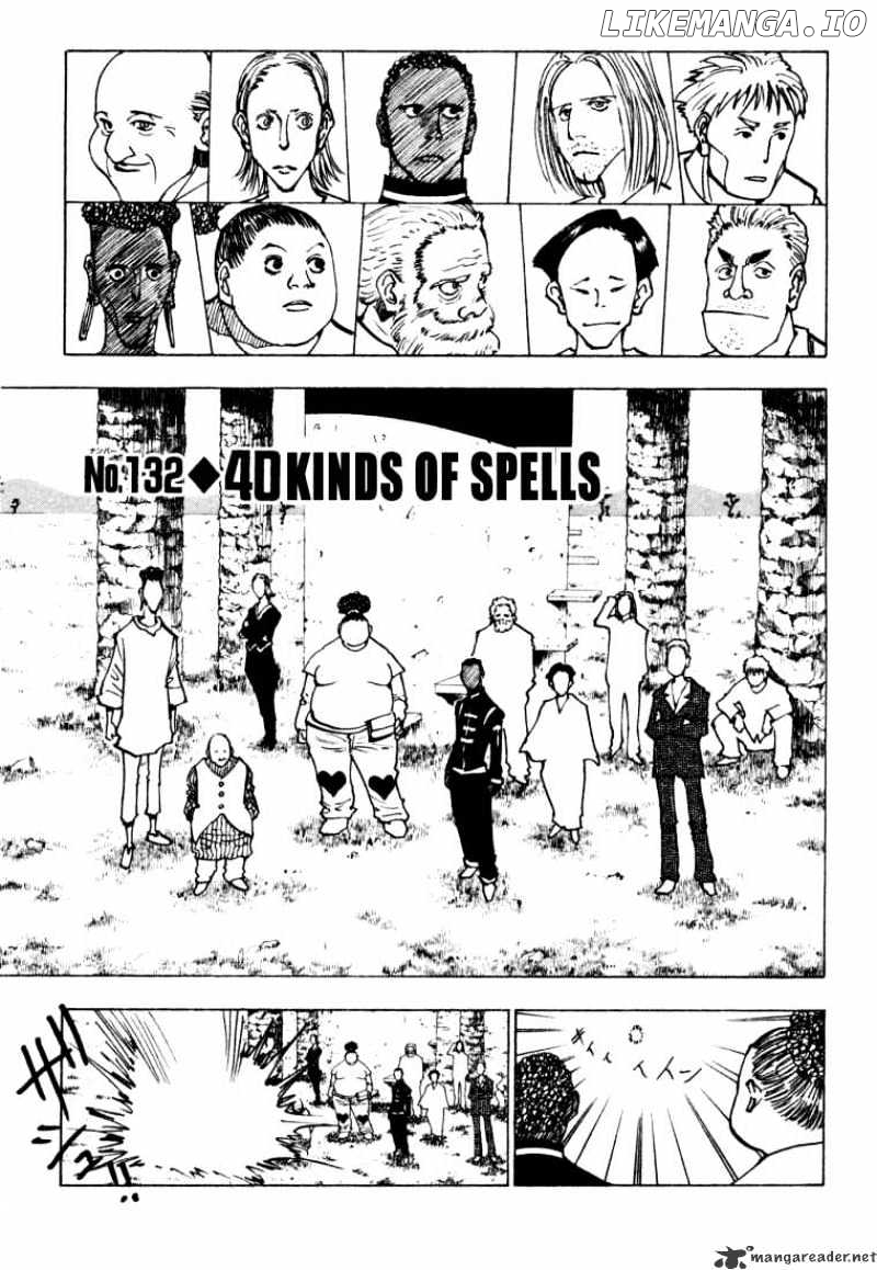 Hunter x Hunter, Chapter 132 image 01